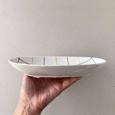 arabia verkko oval plate