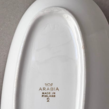 arabia verkko oval plate