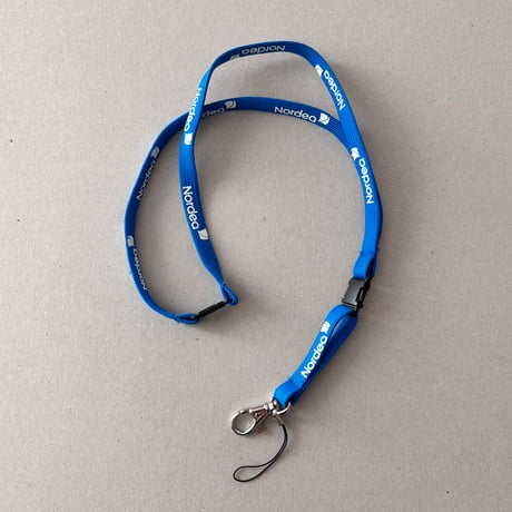 Finland nordea logo neck strap
