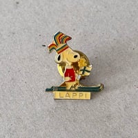 snoopy pin ski / LAPPI