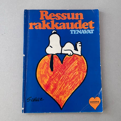 Peanuts book Ressun rakkaudet 1975