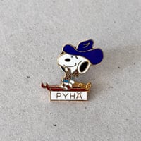 snoopy ski pin / Pyhä 2