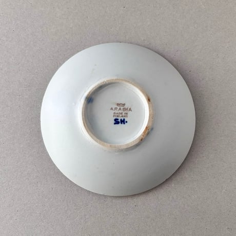 arabia bowl 15cm  blue flower mat