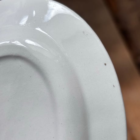 old arabia oval mini plate disney / 小人