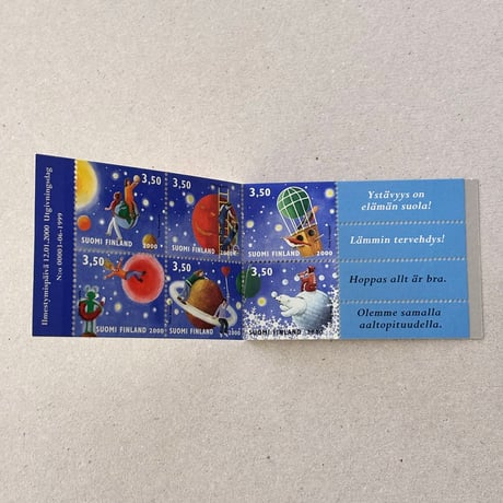 Finish stamps  and stamp booklets 2000