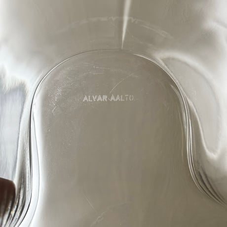 alvar aalto savoy vase clear 120mm