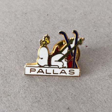 snoopy pin ski / PALLAS