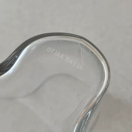 alvar aalto savoy vase clear 95mm