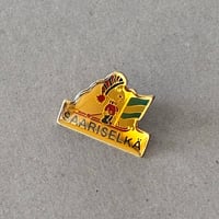 snoopy pin ski saariselka