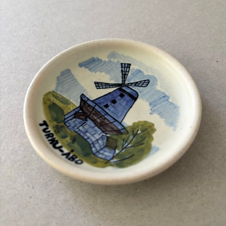 Finland kupittaan savi mini plate turku