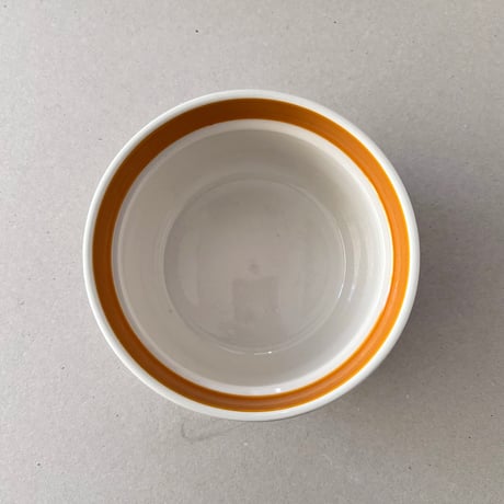 arabia orange line bowl 2