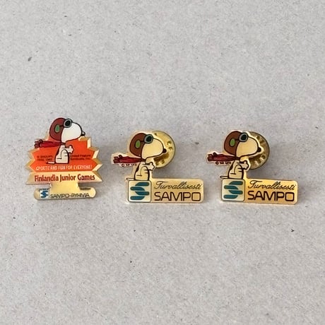 snoopy pin / sampo 2