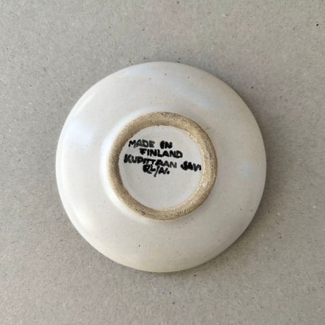 Finland kupittaan savi mini plate 塔