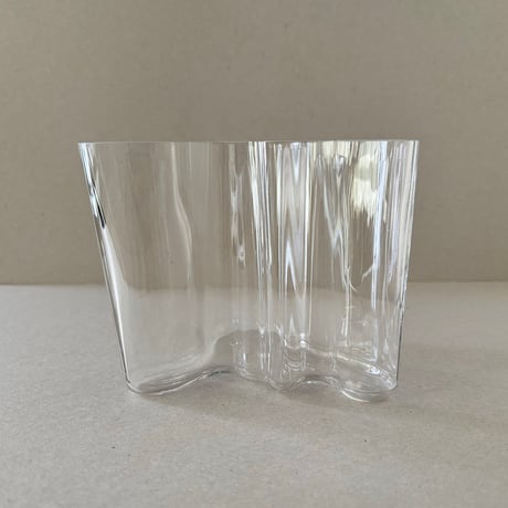 alvar aalto savoy vase clear 120mm