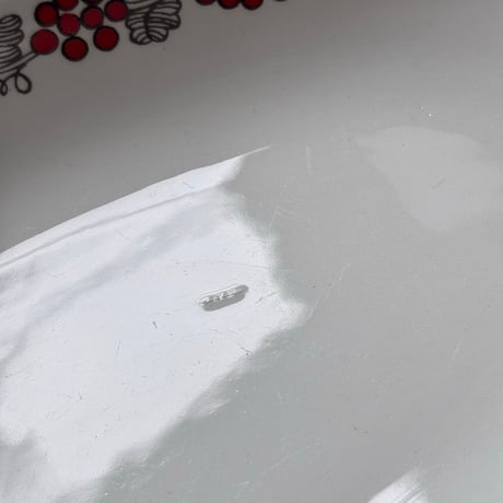 arabia 赤い実 oval plate