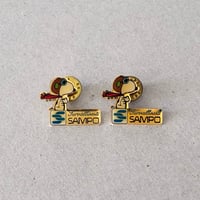 snoopy pin / sampo 2