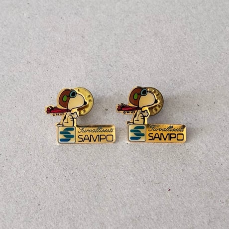 snoopy pin / sampo 2