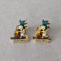 snoopy pin ski / äkäslompolo