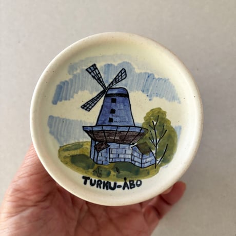 Finland kupittaan savi mini plate turku