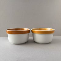 arabia orange line bowl 2