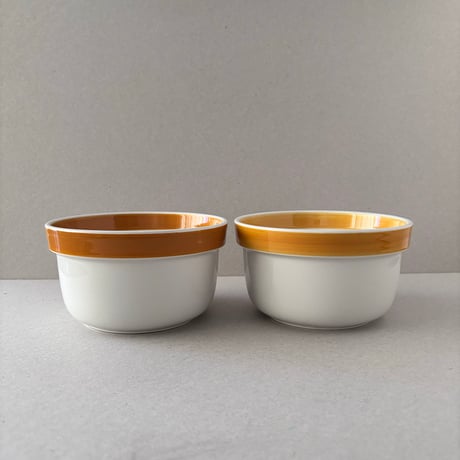 arabia orange line bowl 2