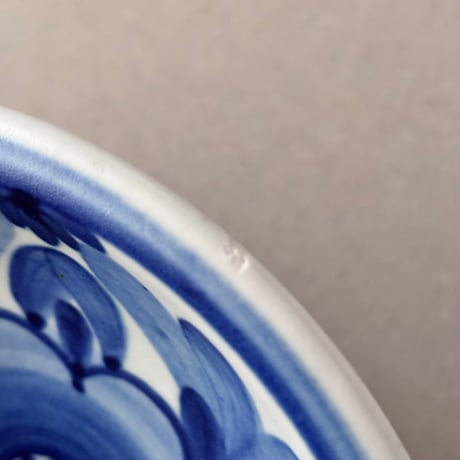arabia bowl 15cm  blue flower mat