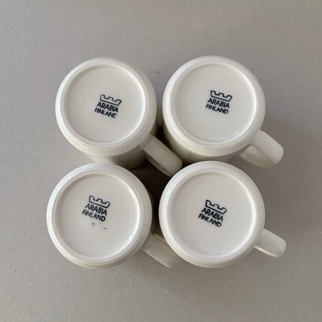arabia cool mug white