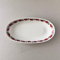 arabia 赤い実 oval plate