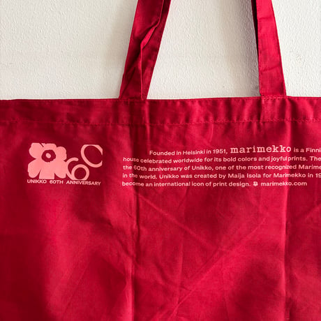 marimekko unikko 60th bag P/R