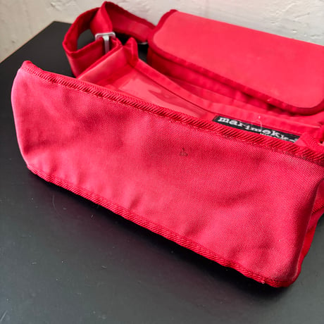 marimekko olkalaukku bag red