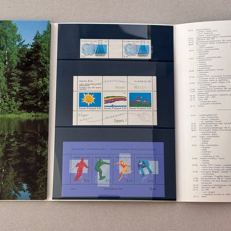 Finish stamps 1991