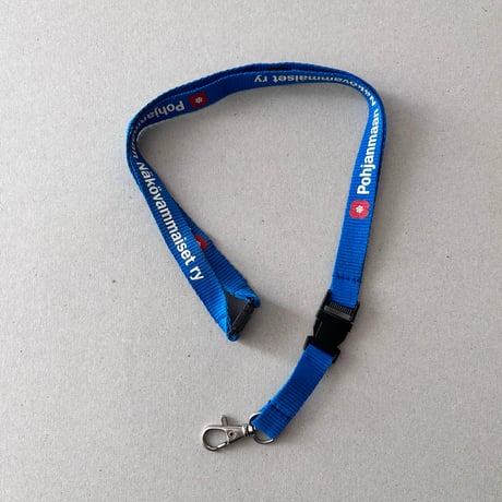 Finland pohjanmaan nakovammaiset logo neck strap