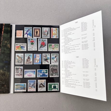 Finish stamps 1989