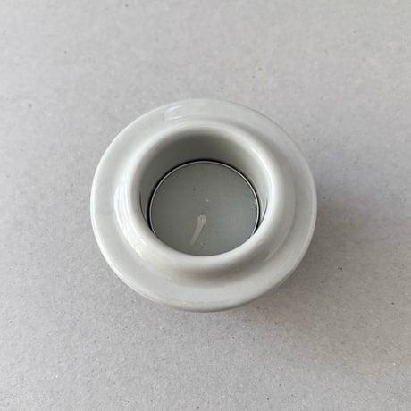 arabia flora egg & candle holder