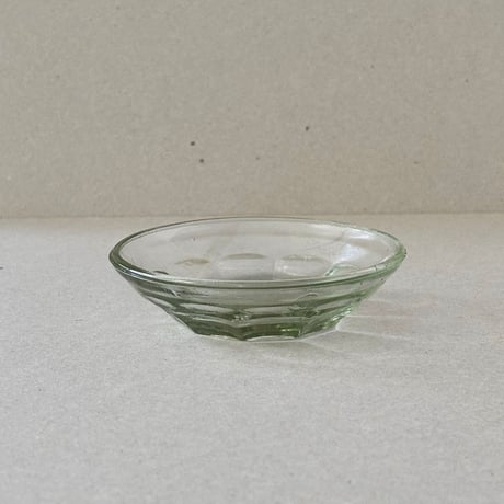 glass mini plate with motif