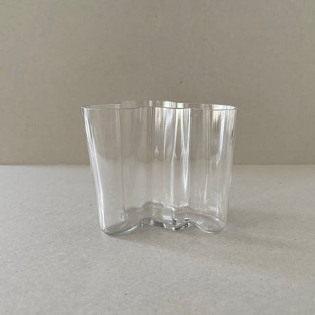 alvar aalto savoy vase clear 95mm