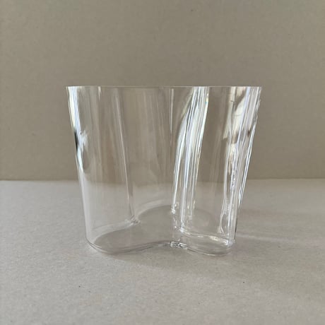 alvar aalto savoy vase clear 120mm