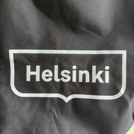 Finland Helsinki logo bag ファスナー
