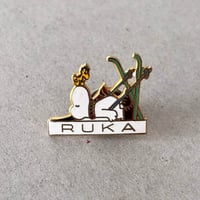 snoopy pin ski / RUKA