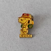 snoopy pin 登山 / RUKA 1