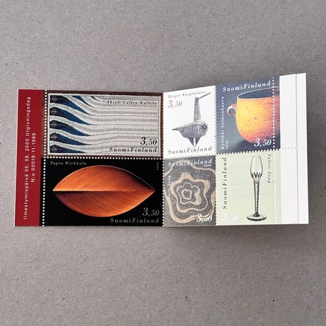 Finish stamps  and stamp booklets 2000