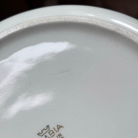 arabia orange line bowl