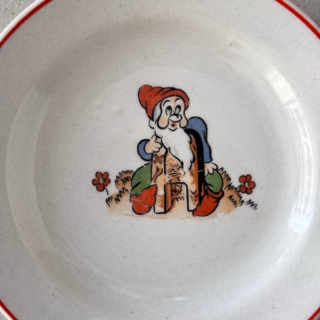 old arabia mini plate disney / 小人