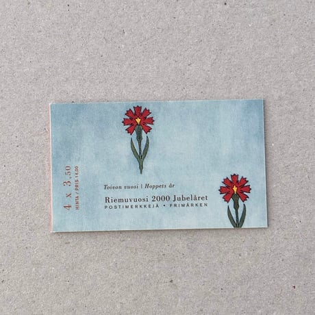 Finish stamps  and stamp booklets 2000