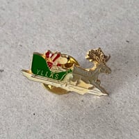 snoopy pin christmas / YLLÄS