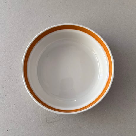 arabia orange line bowl