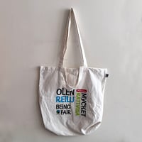 Finland pirkka logo tote bag 文字