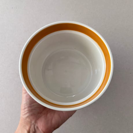 arabia orange line bowl 2