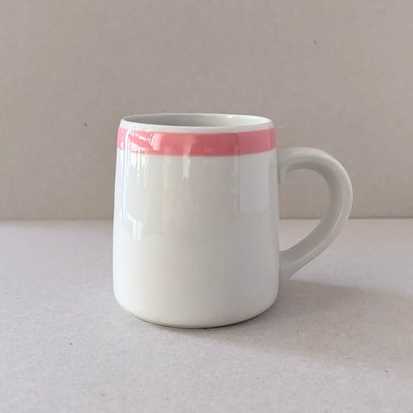 arabia sauna mug pink line