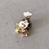snoopy pin / cake